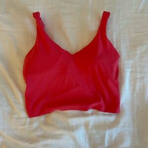 Hot pink Lululemon align tank